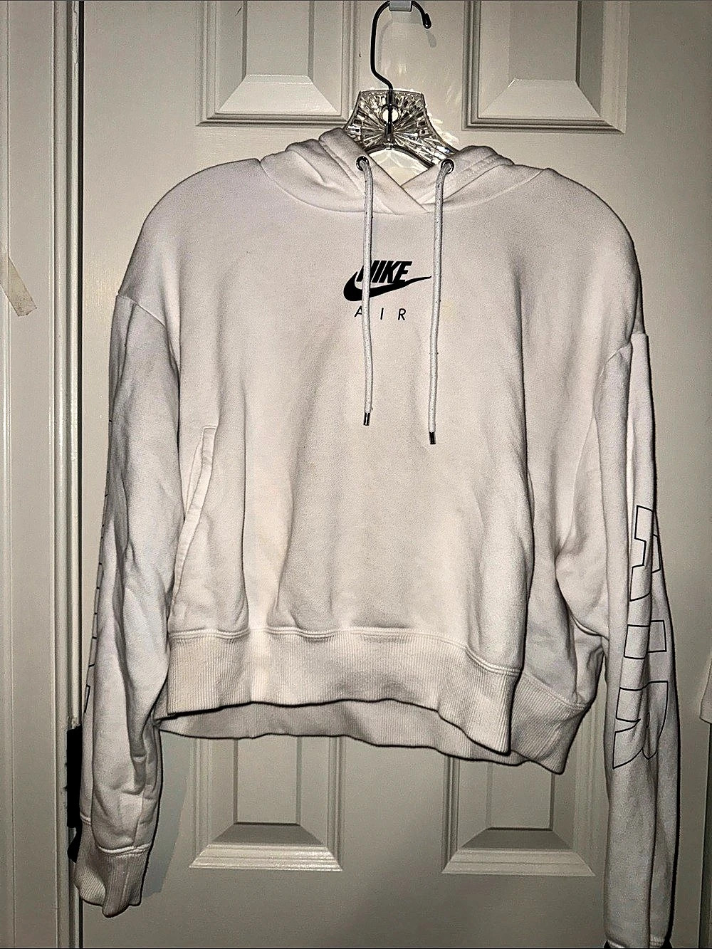 Nike Air Hoodie White Size Medium